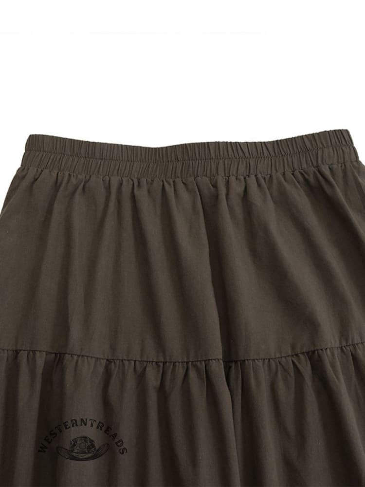 Women's Retro Pleated Skirt