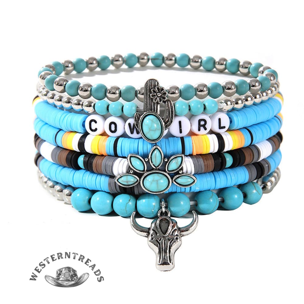 Vintage Bohemian Turquoise Bracelets