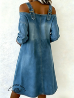 Women's Casual Denim Dress