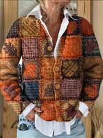 Thanksgiving Pumpkin Maple Leaf Casual Sweatshirt