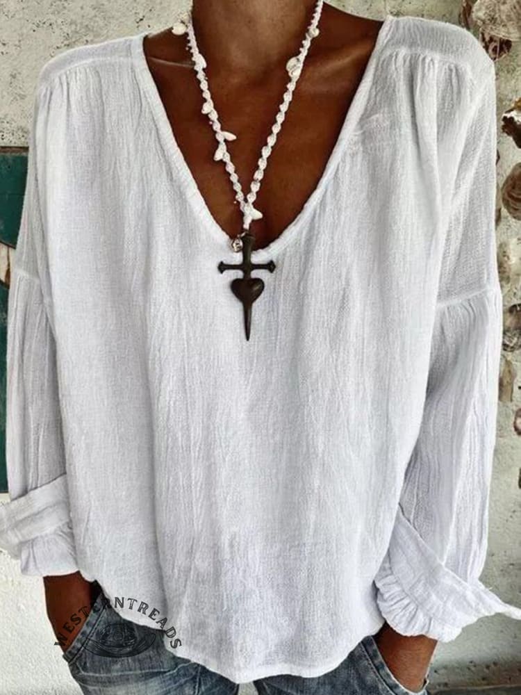 Women's Casual Cotton Shirt