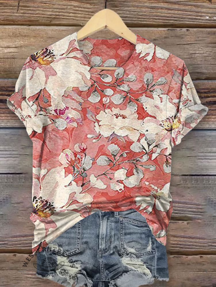 Vintage Art Print T-shirt