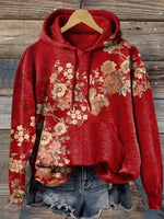 Vintage Flower Art Print T-shirt