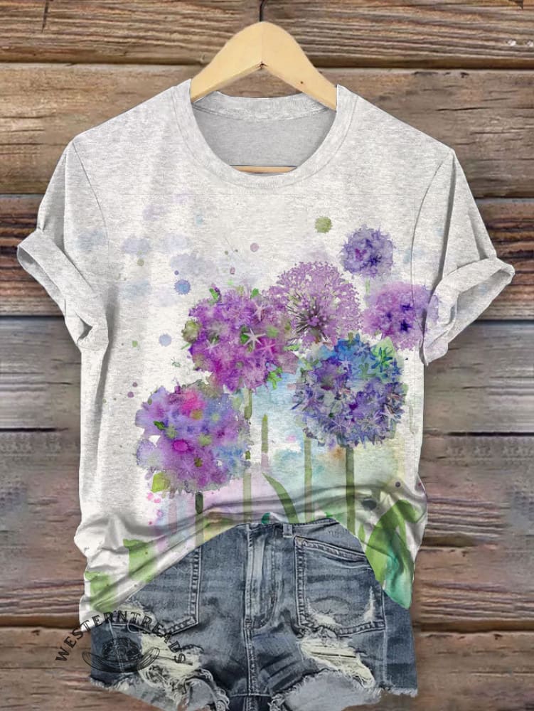 Vintage Art Print T-shirt