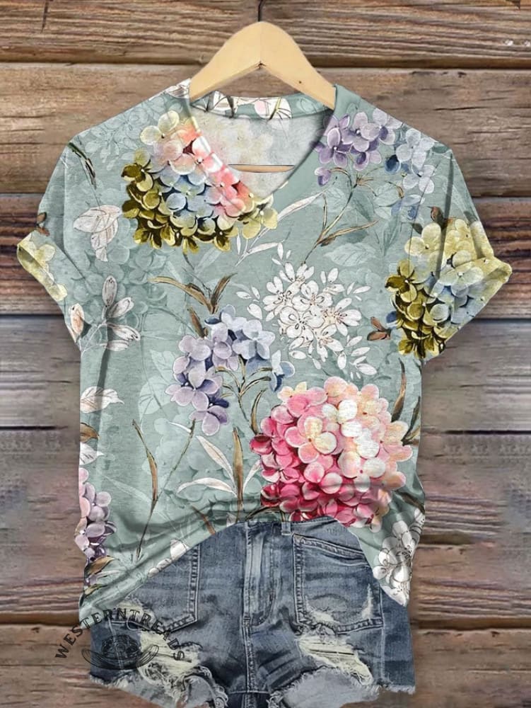 Vintage Art Print T-shirt