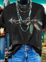 Vintage Art Print T-shirt