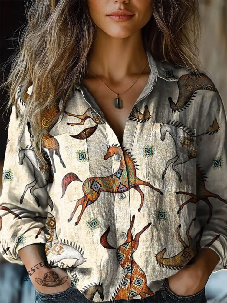 Vintage Art Print T-shirt