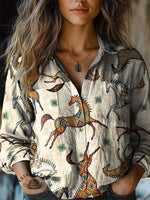 Vintage Art Print T-shirt