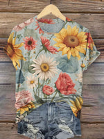 Vintage Art Print T-shirt