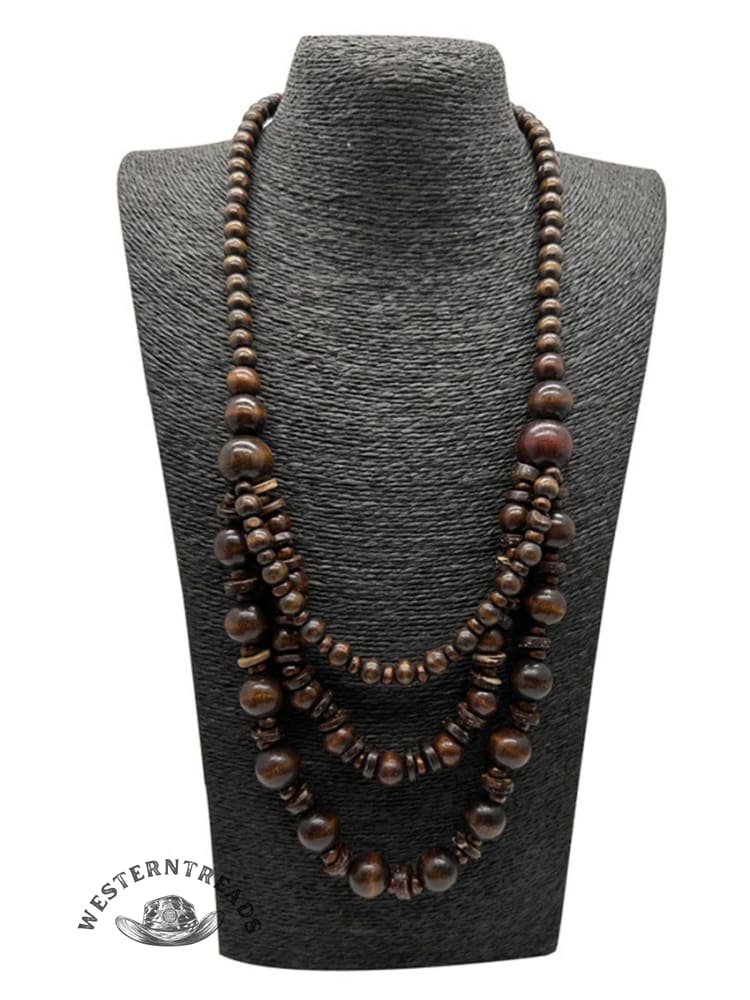 Bohemian Vintage Beaded Long Necklace