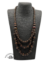 Bohemian Vintage Beaded Long Necklace