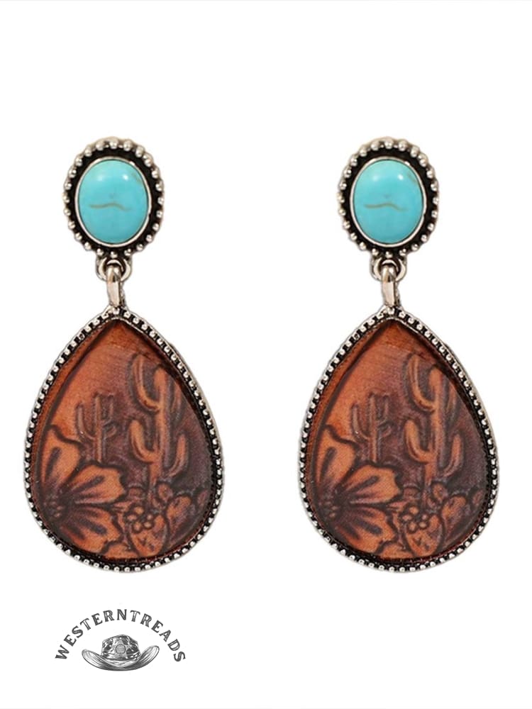 Retro Waterdrop Bohemian Stud Earrings