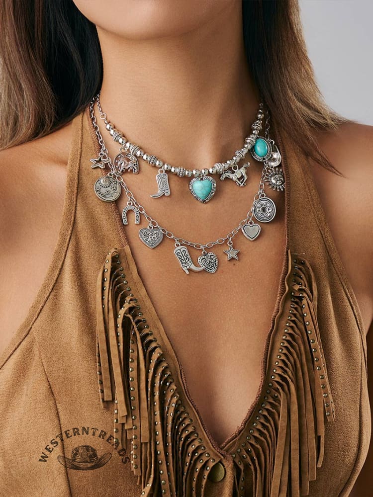 Bohemian Turquoise Necklace