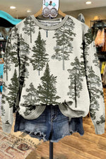 Vintage Color Block Christmas Sweatshirt