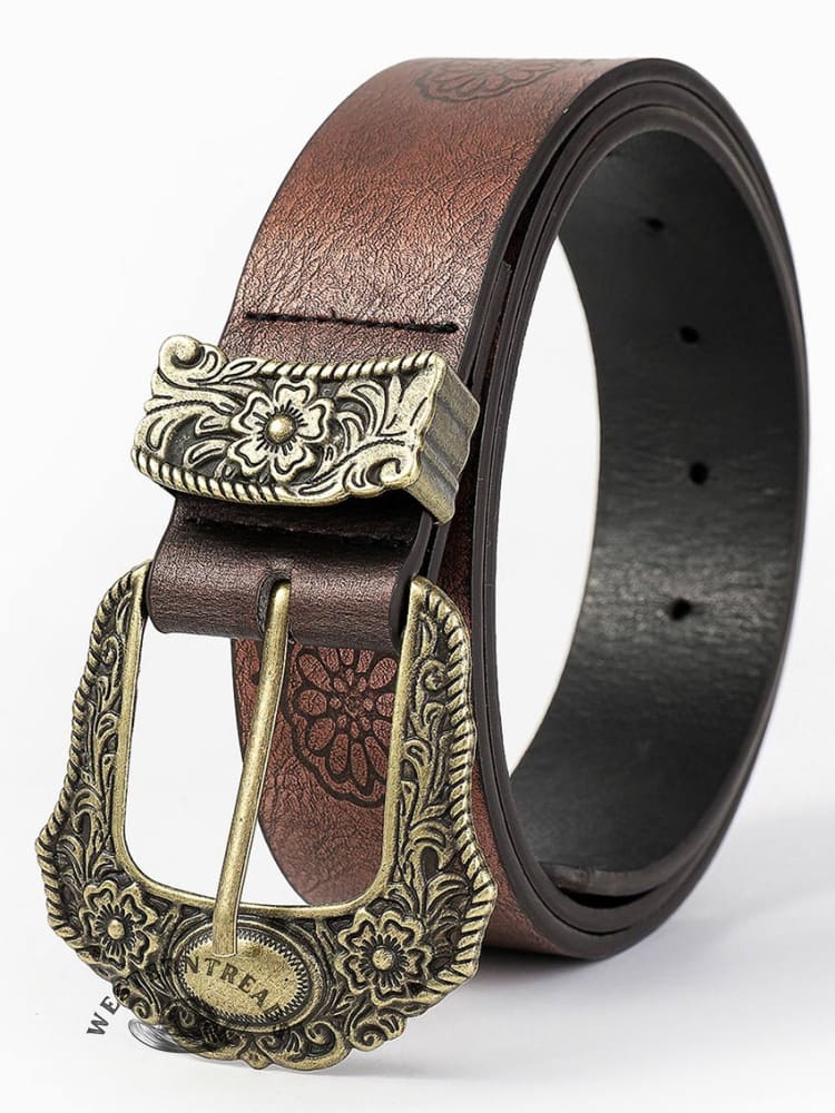 Boho Cowboy Embossed Belt