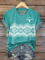 Limited time offer ✨Vintage Floral Print T-shirt