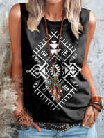 Aztec Print T-shirt