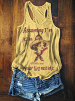 Cowgirl Print Casual Short Sleeve Top