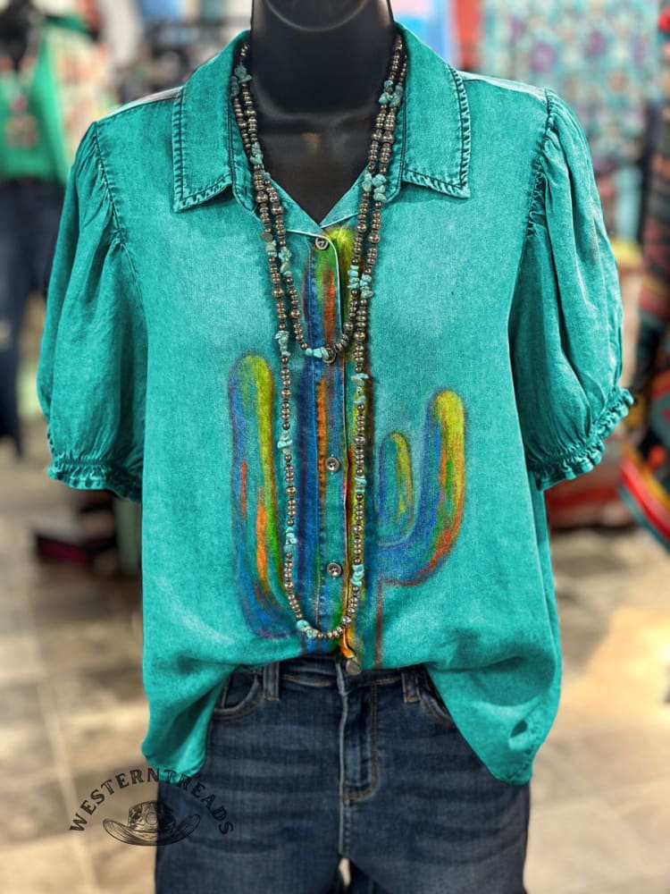 Cactus Art Print T-shirt