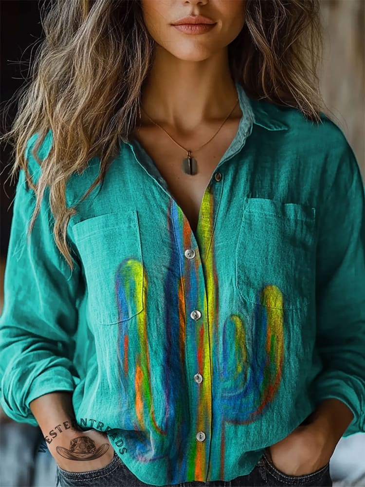 Cactus Art Print T-shirt