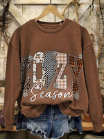 Fall Art Casual Cotton Sweatshirt