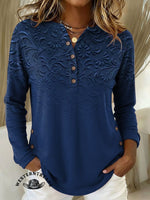 Women's Floral Print Casual Cotton Shirt