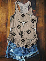Women's Classic West Print Tank Top