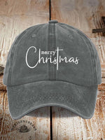 UnisexMerry ChristmasPrint Baseball Cap
