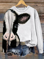 Cow Print T-shirt