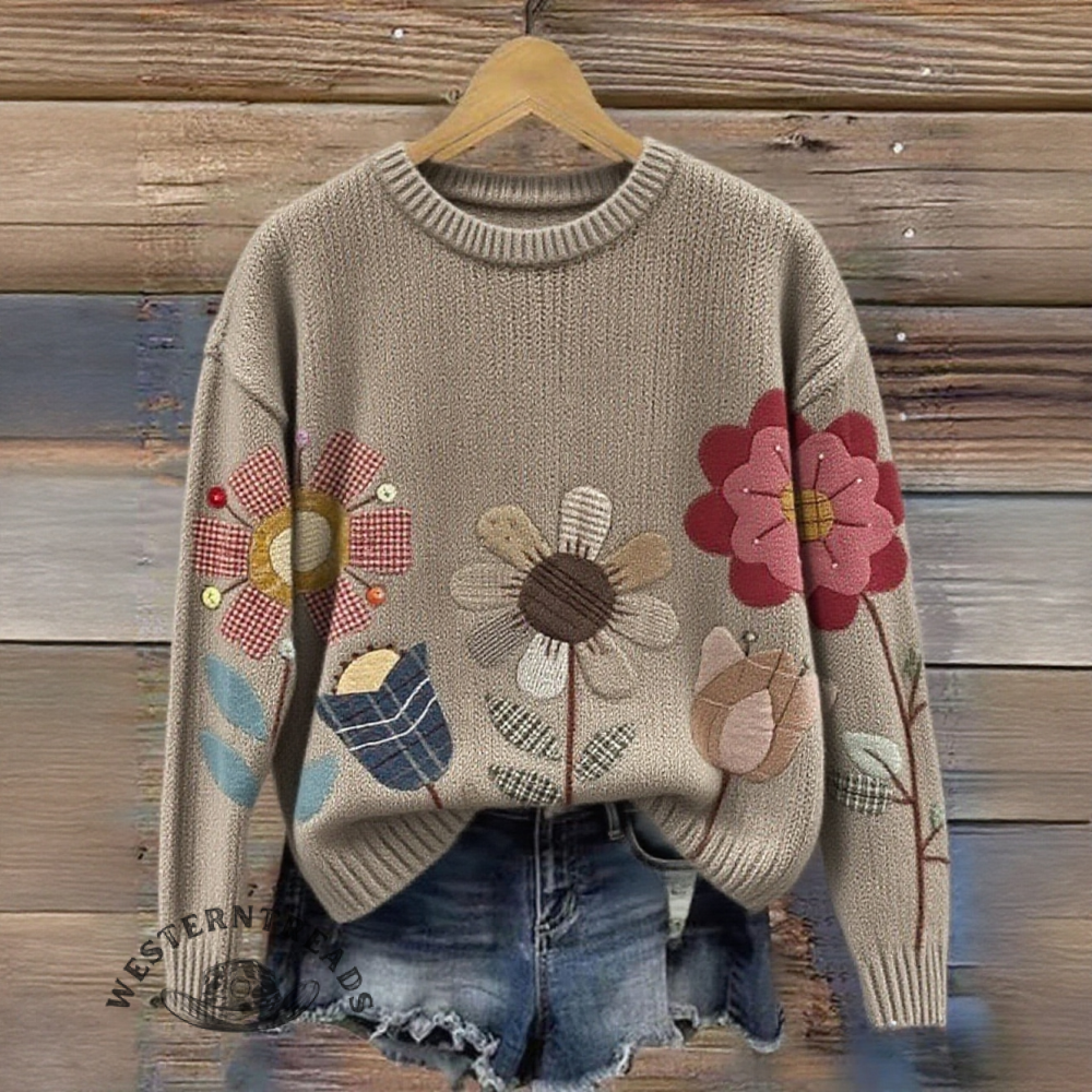 Retro Western Sweater