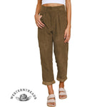Women's Corduroy Straight Pants