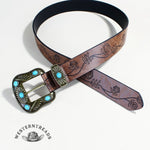 Turquoise Retro Trendy Belt