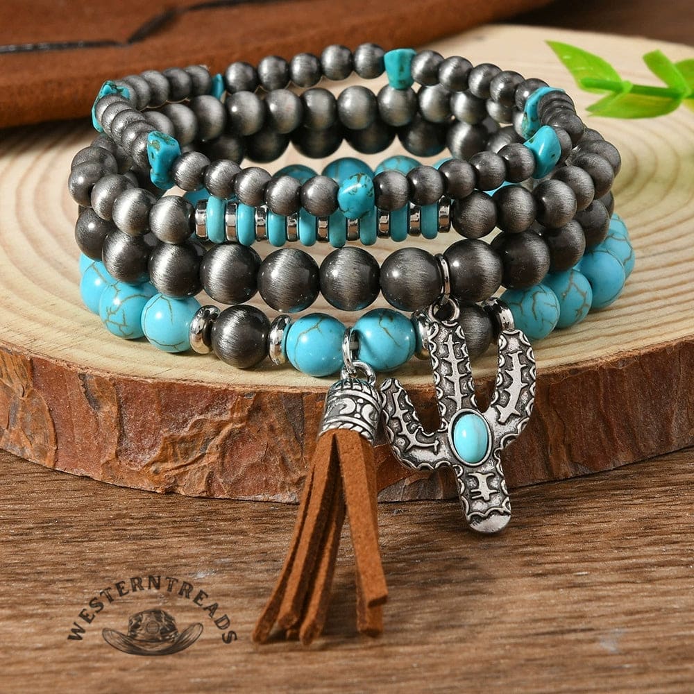 Vintage Bohemian Turquoise Bracelets