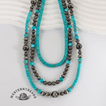 Turquoise Beaded Necklace