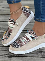 Tribal Pattern Canvas Shoes