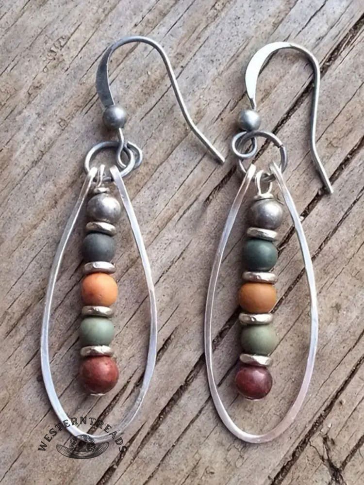 Vintage Turquoise Accessory Earrings