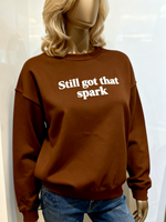 Still got that spark Casual Cotton Sweatshirt