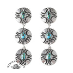 Vintage Ethnic Turquoise Earrings