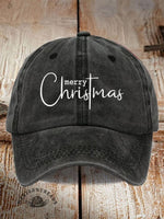 UnisexMerry ChristmasPrint Baseball Cap
