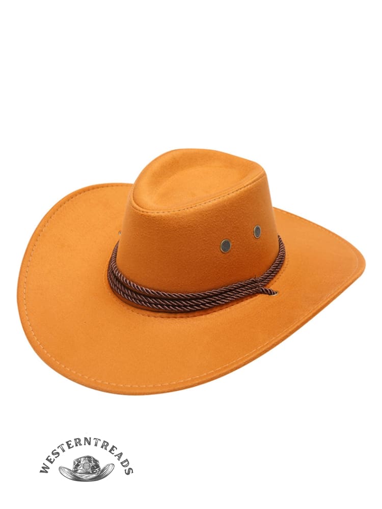 Western Cowboy Suede Riding Hat