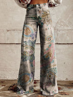 š„Hot Saleš„Vintage Paisley Print Sweatshirt