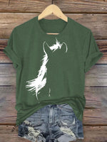 Vintage Horse Print T-shirt
