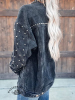 Women's Rivet Heavy Industry Casual Corduroy Short Coat