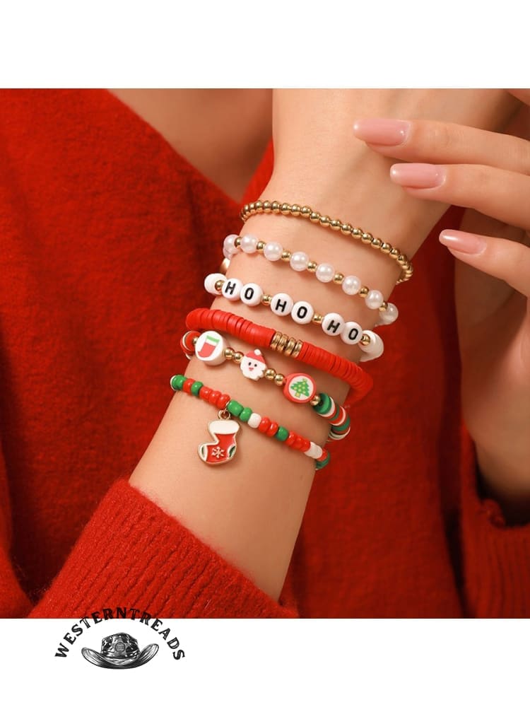 Christmas Soft Clay Beads Hand Ornaments