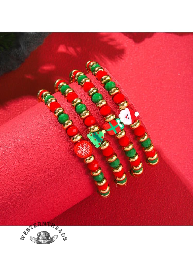 Christmas Soft Clay Beads Hand Ornaments