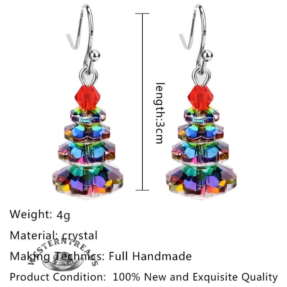 Christmas Tree Earrings