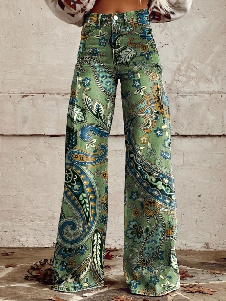 Paisley Pattern Art Print Casual Sweatshirt