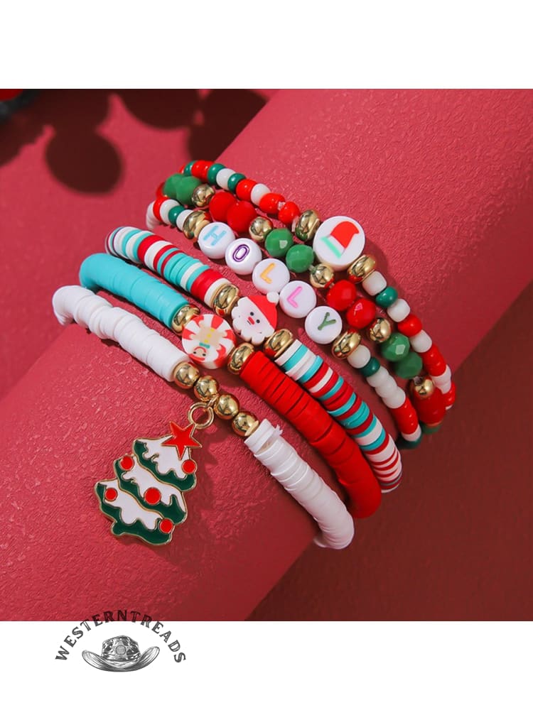 Christmas Soft Clay Beads Hand Ornaments