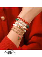 Christmas Soft Clay Beads Hand Ornaments