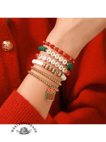 Christmas Soft Clay Beads Hand Ornaments